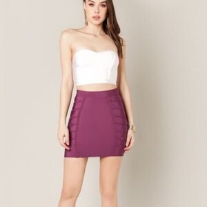 NEW WOW COUTURE
Lace up bandage skirt S,M,L $40